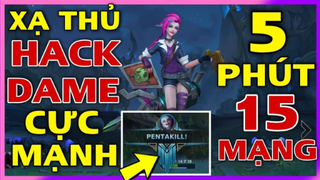 LMHT Tốc Chiến _ BINGO Phá Bỏ Lời Nguyền PENTA Với JINX Kết Hợp LULU, Hủy Diệt Sạch Bản Đồ