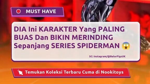 Kalau symbiote udah keluar full power, auranya langsung berubah total