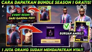 CARA MENDAPATKAN BUNDLE SEASON 1 DI FF TREND+ TERBARU 2023!! CARA MENDAPATKAN BREND POIN DI FF