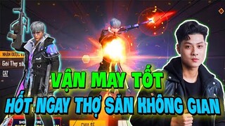 [Free Fire] Vận May Cực Đỏ Khi Quay Kim Cương - Hốt Ngay Thợ Săn Không Gian Xịn Sò | Lưu Trung TV