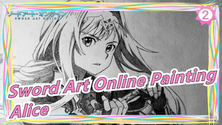 [Sword Art Online Painting] Alice / With Pencils_2