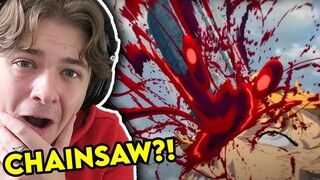 NON Anime Fan Reacts to NEW Chainsaw Man Trailers 1/2/3