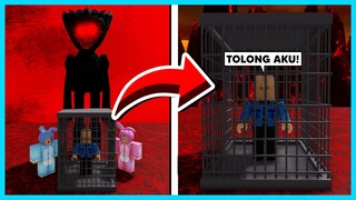 MIPAN & ZUZUZU DiJemput Ke Neraka Sama HUGGY WUGGY HITAM! & Polisi Beban Di Culik - Roblox Roleplay