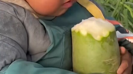 Mom watches her child quietly munching on radishes in the greenhouse: “The countryside doesn’t have 