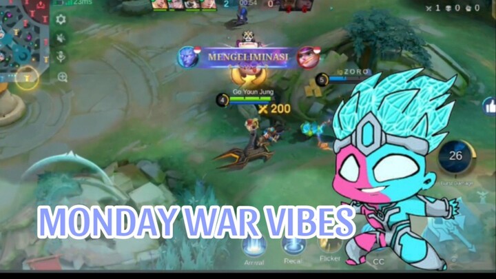 MONDAY WAR VIBES