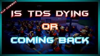 The Future OF TDS...Is The Game Dying? (Roblox)