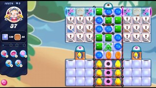 Candy crush saga level 16874 No booster