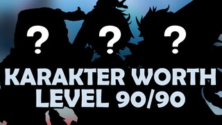 Karakter yang WORTH untuk Level 90/90 | Top Up di VayGameStore