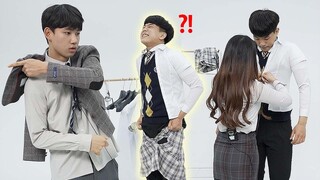 Boys VS Girls, SWAP THEIR SCHOOL UNIFORM