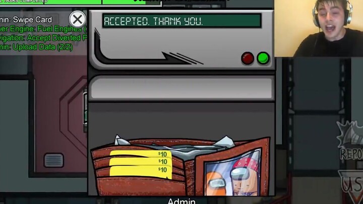 You when playing Among Us