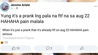 basta kang bago magf2f yarn.