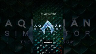 Submerge yourself in an undersea adventure on #Roblox 🔱 #Aquaman and the Lost Kingdom