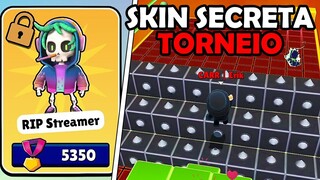 DESCOBRI a SKIN SECRETA do RIP STREAMER no Stumble Guys (novo torneio)