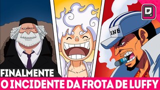 REVELADO O INCIDENTE DA GRANDE FROTA DOS CHAPÉUS DE PALHA?COMO NASCEM OS TENRYUUBITOS-ONE PIECE 1078