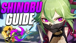 KUKI SHINOBU, LA 4★ DE L'ESPOIR ! Guide ULTIME, Meilleurs Builds, Teams et Showcase - Genshin Impact