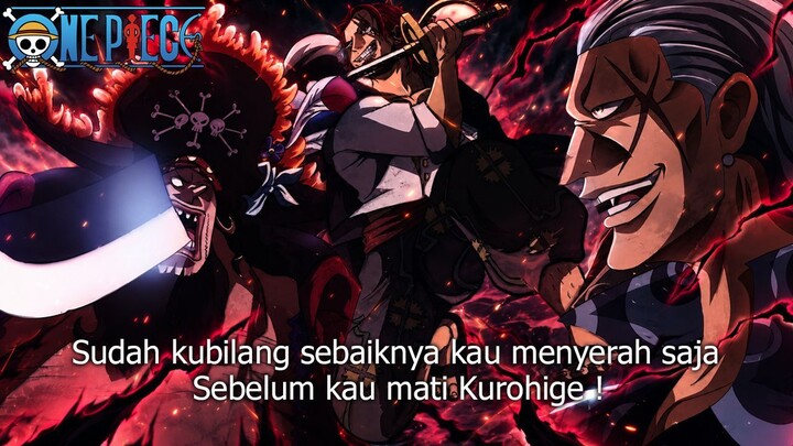 FULL ONE PIECE TERBARU - KUROHIGE SEKARAT TEBASAN ULTIMATE SHANKS DIPERLIHATKAN! HAKI DEWA SHANKS