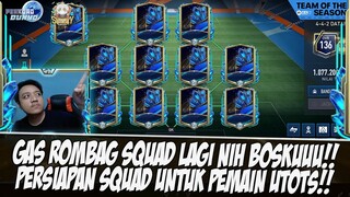 BALIK 4-4-2 LAGI!! ROMBAG SQUAD LAGI PERSIAPAN UTOTS NIH BOSKU FIFA MOBILE | FIFA MOBILE INDONESIA