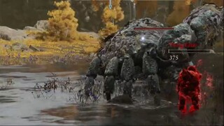 Dung Eater Eats Crab - Elden Ring