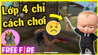 [Free Fire GNN] Gặp Giang Hồ Lớp 4 Chỉ Cách Chơi Và Cái Kết =)) | StarBoyVN