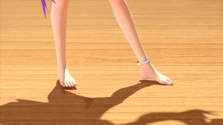 【MMD/MIKU/Fabric】Bagaimana rasanya menari tanpa alas kaki?