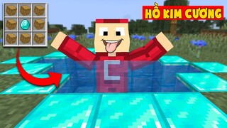 Minecraft Nhưng Đố Ai Có Hồ Kim Cương, Cây Kim Cương..