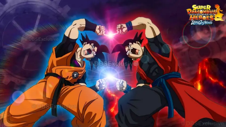 Goku Fusion With Xeno Goku