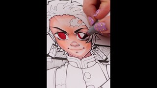 Drawing Tanjiro from Demon Slayer | Lela Studios