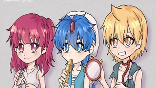 【Magi】Datang dan dengarkan ketiganya memainkan teleskop! !