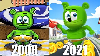 Evolution of Gummy Bear Games [2008-2021]