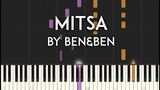 Mitsa by Ben&Ben Synthesia Piano Tutorial with sheet music