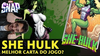 DECK DE SHE HULK ESTÁ INSANO NO MARVEL SNAP!