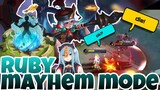 Mayhem Mode 2020 Ruby // When Top Global Ruby play Mayhem Mode // Mobile Legend √