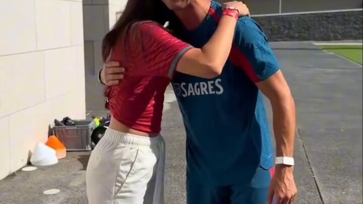 Finally made my dream come true with Cristiano Ronaldo