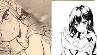 【アナログ】น้ำใกล้จะวาดให้ลูกสาวแล้ว 【イラストメイキング】