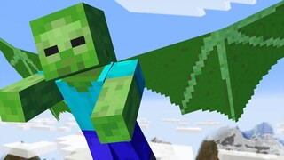 Minecraft Mobs ถ้าพวกเขาอาศัยอยู่ในเมฆ