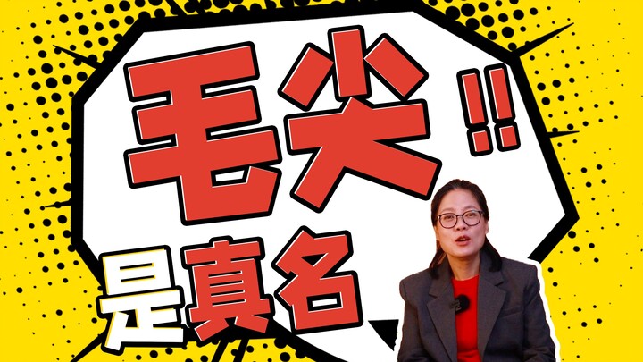 เหมาเจียนคือชื่อจริง ไม่ใช่ชื่อเล่น ไม่ใช่ชื่อศิลปิน แม้ว่ามันจะเป็นชื่อชาด้วยก็ตาม [เหมาเจียน นักวิ