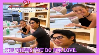 Belle Mariano nagbahagi ng larawan nila ni Donny sa kaniyang IG's na may Caption na MAY NABUDOL AKO