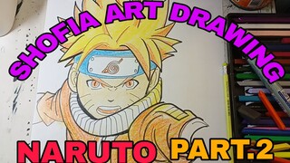 menggambar naruto part.2