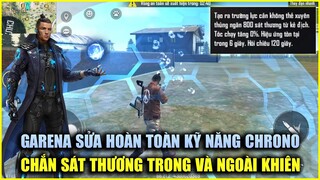 Free Fire | Garena Sửa Hoàn Toàn Kỹ Năng CHRONO OB31: Chặn Sát Thương Cả Trong Và Ngoài Khiên Chắn