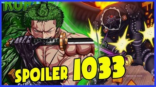 [Spoiler One Piece Chap 1033] ZORO Thức Tỉnh Bộc Phát HAKI Bá Vương, Chủ Nhân ENMA Lộ Diện