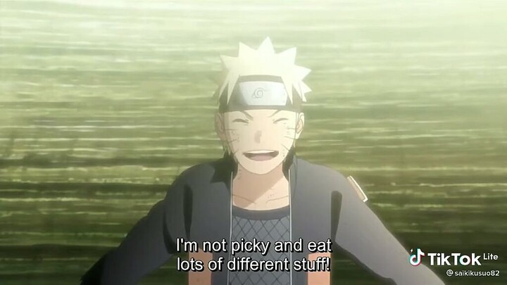 Naruto meets Minato and send a message for Kushina