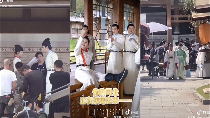 [国子监来了个女弟子]Hậu trường phim:Quốc Tử Giám Có Một Nữ Đệ Tử-Triệu Lộ Tư,Từ KhaiSính,NhậmHào,TrươngNguyệt