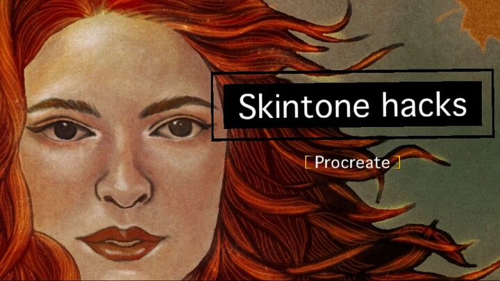 Skintone hacks on procreate