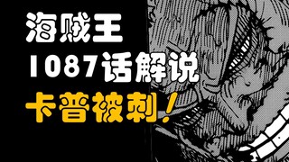 【阿旺】海贼王1087话解说！卡普被刺！正义倒地！