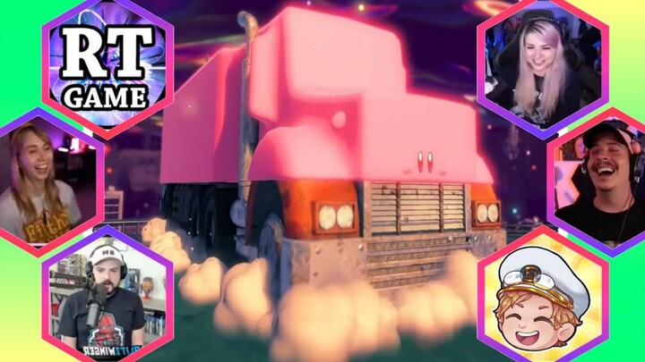 Gamers React to : Big-Rig Kirby [Kirby and the Forgotten Land]