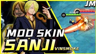 MLBB : Mod Skin Chou x Sanji Vinsmoke - Jin Moba