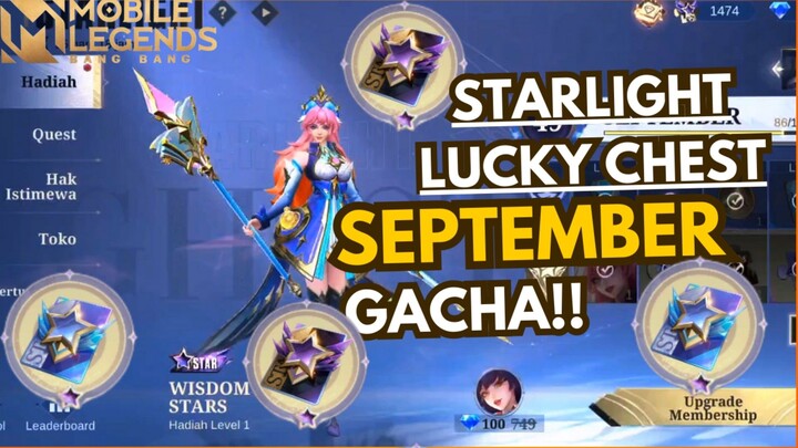 GACHA STARLIGHT LUCKY CHEST DIBULAN SEPTEMBER!!