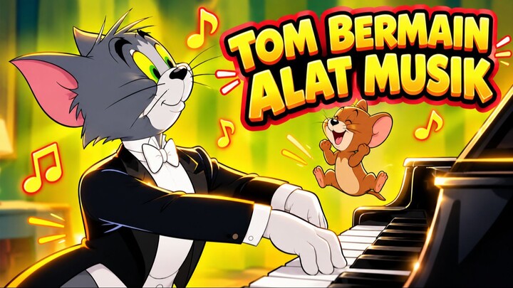 KEREEEN‼️ TOM JAGO BANGET MAIN ALAT MUSIK?! 😍🎶