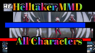 All Characters, Custom Dance | Free MMD Model Download | Helltaker MMD