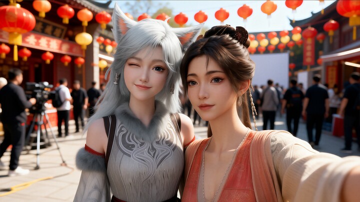 【Gathering Imlek Orang Biasa】Kehidupan Sibuk Para Aktor di Balik Layar～